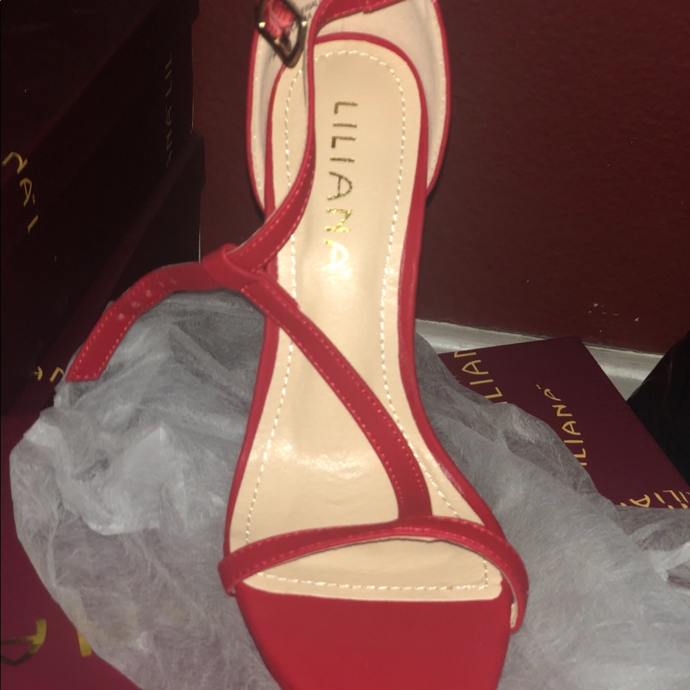 Red stunning heels
